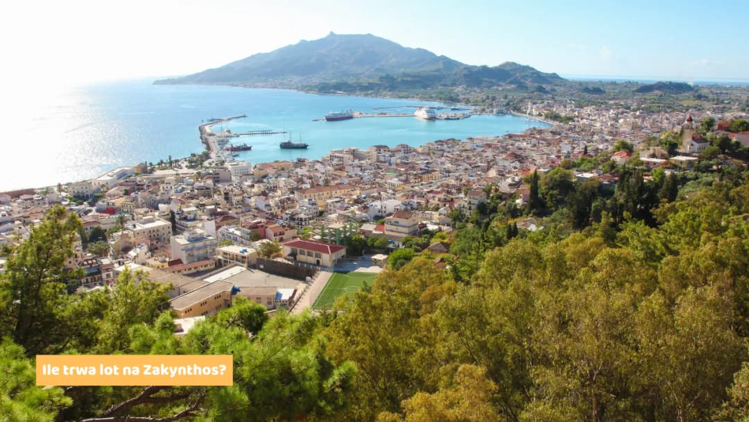 Ile trwa lot na Zakynthos? Sprawdź czas przelotu z Polski
