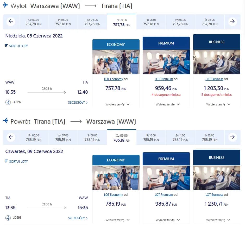 Ile kosztuje lot do Albanii? Ceny biletów i najlepsze oferty